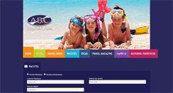 Desktop Screenshot of abcflyviagens.com.br